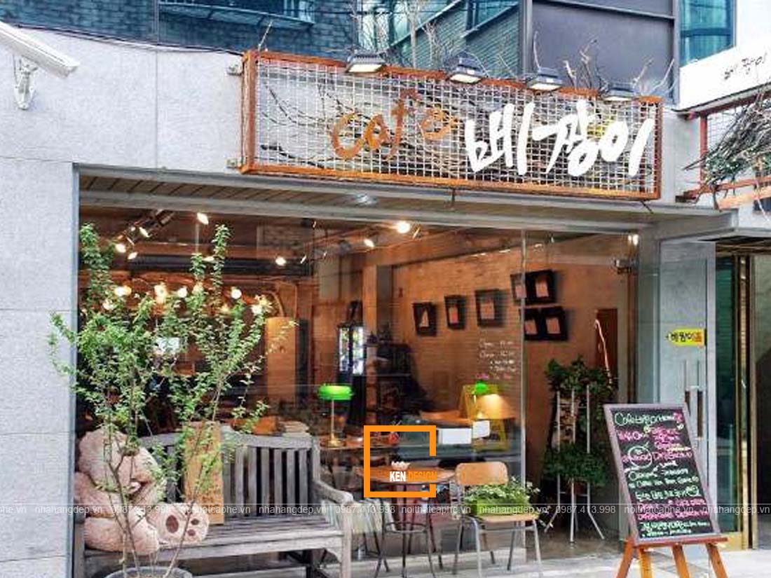 Thiết kế thi công quán cafe take away đẹp